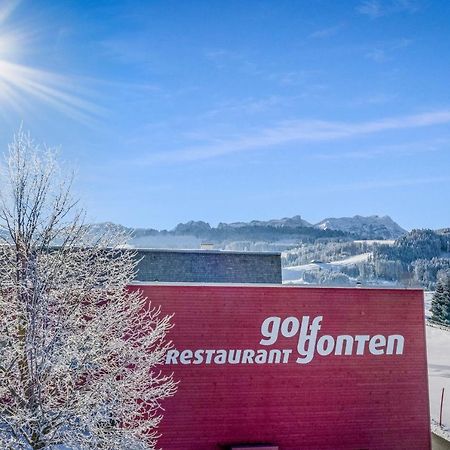 Swiss Mountain Golf-Restaurant Gonten Exterior photo